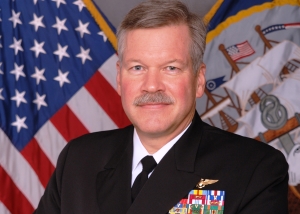 Vice Admiral Mark Fox, deputy commander of U.S. Central Command, is the scheduled keynote speaker. Photo courtesy of the U.S. Navy.